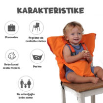 Siguronosna sedeljka za bebe